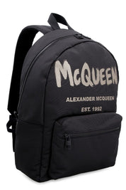 Alexander McQueen Metropolitan Logo Detail Backpack