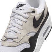 Men's Air Max 1 Essential Sneakers In White/black