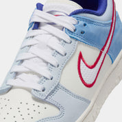 Dunk Low Grade School Lifestyle Shoes (Saill/Light Armory Blue/White)