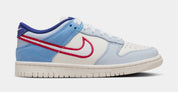 Dunk Low Grade School Lifestyle Shoes (Saill/Light Armory Blue/White)