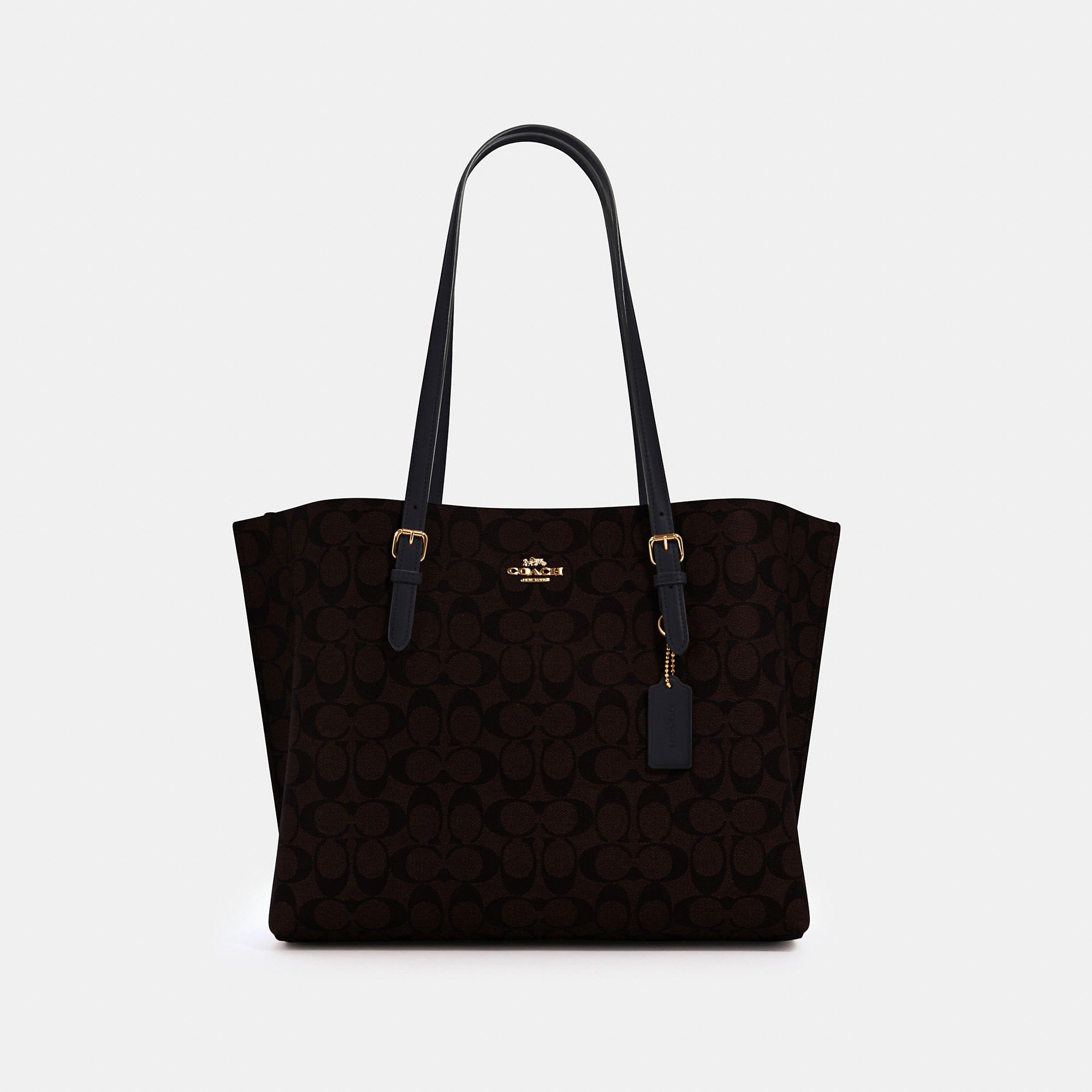 COACH OUTLET Mollie Tote In Signature Canvas