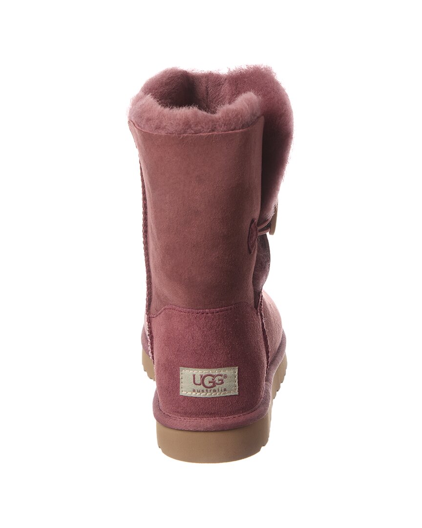 UGG Bailey Button Suede & Shearling Boot