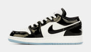 Air Jordan 1 Low Concord Grade School Lifestyle Shoes (Black/White) Free Shipping