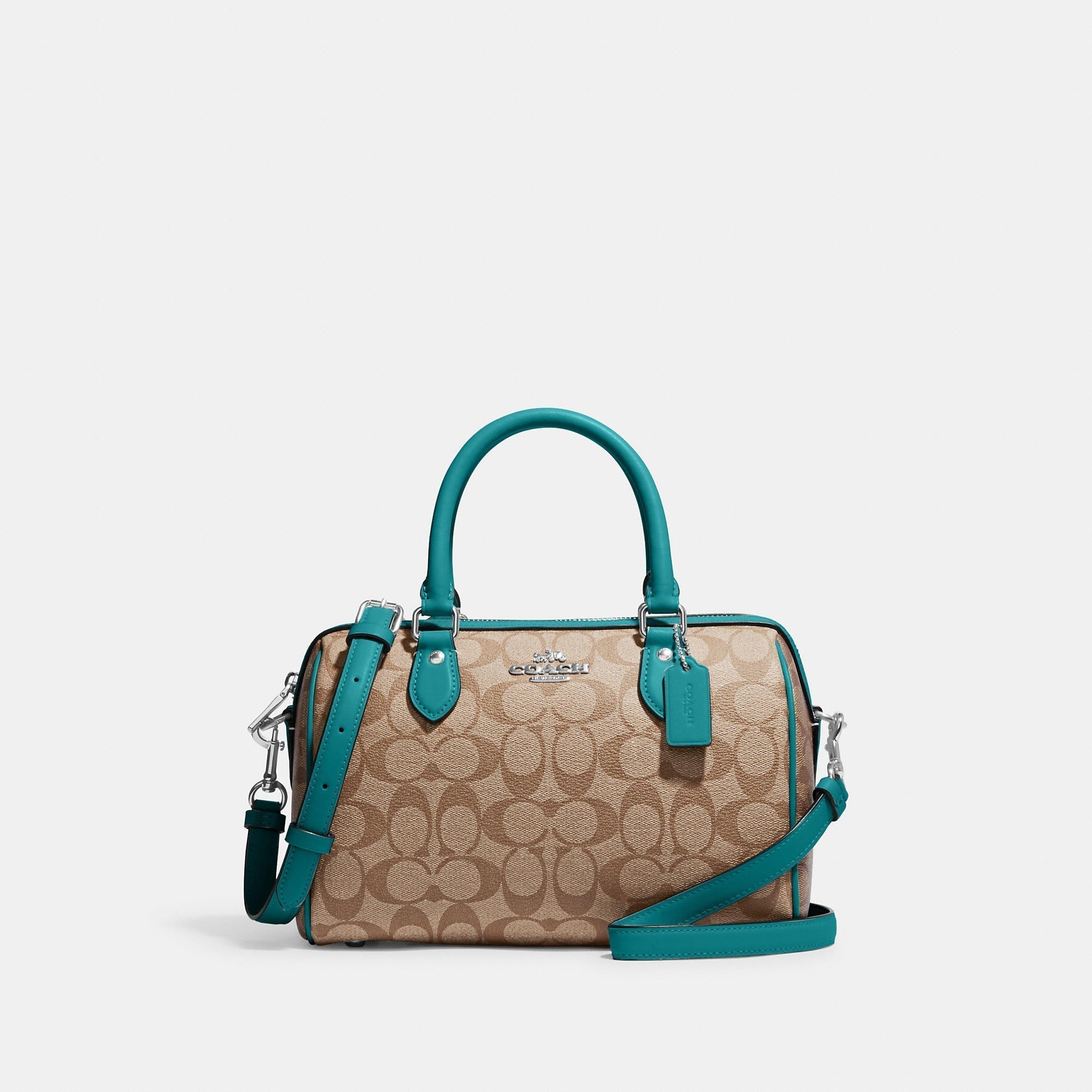 Coach Outlet Rowan Satchel In Signature Canvas