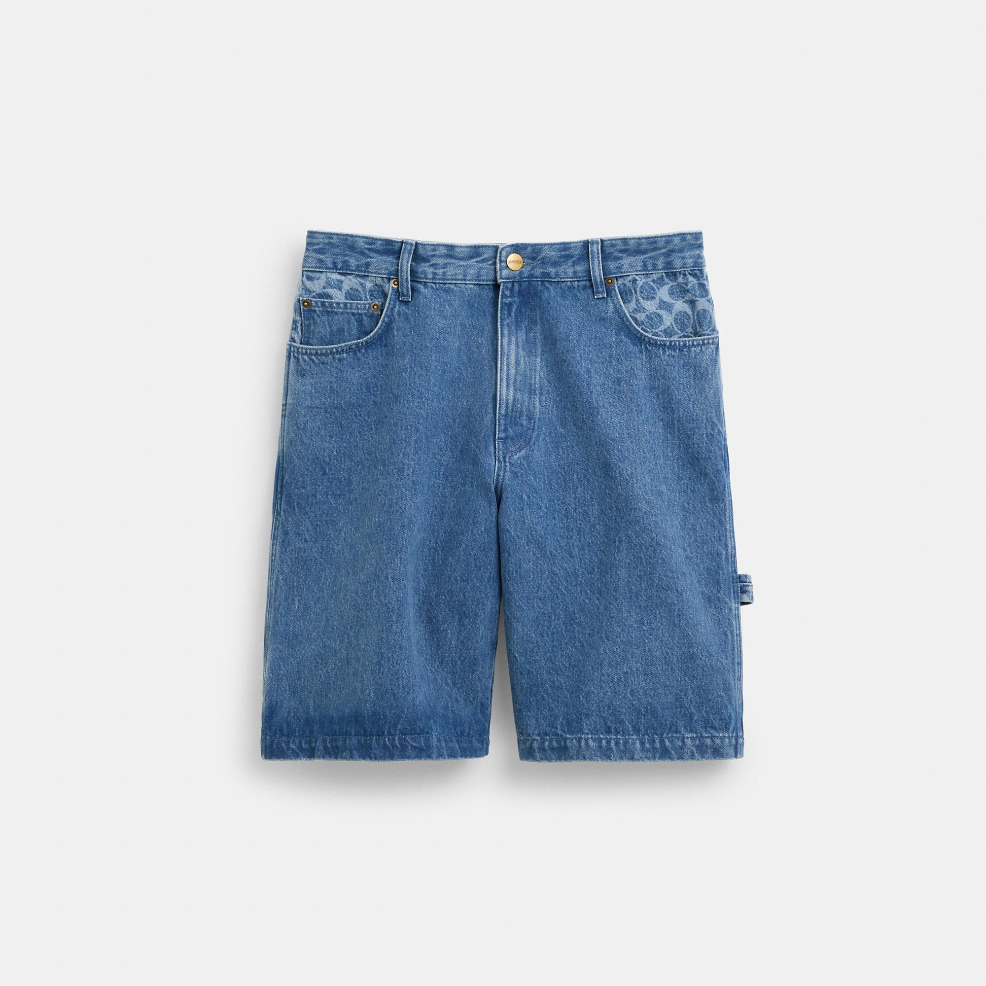 Coach Outlet Signature Denim Shorts