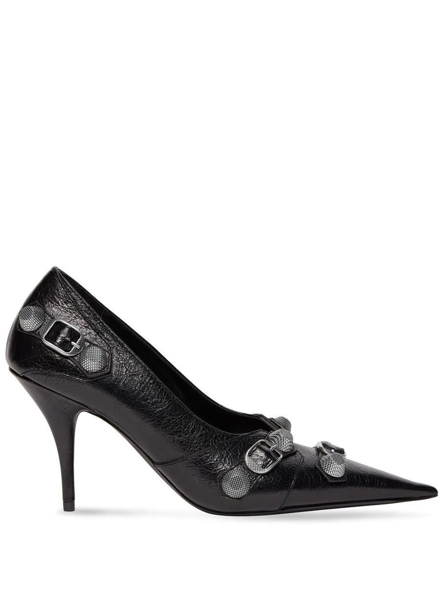 Balenciaga Le Cagole Leather Pumps