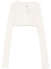 Rick Owens Cotton Cropped Top