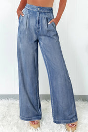 High Waist Wide Leg Jeans