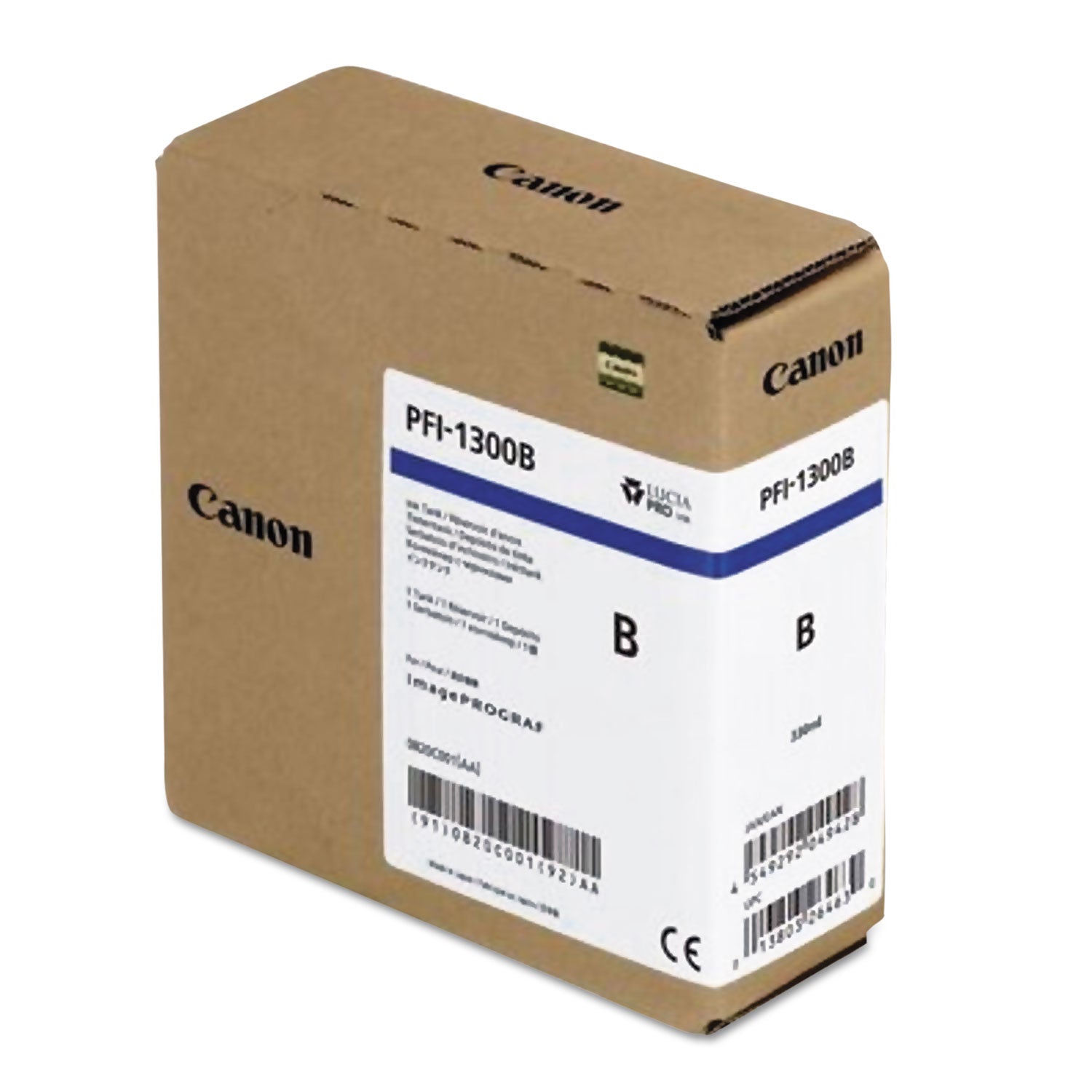 Canon® 0820C001AA (PFI-1300) Ink, Blue