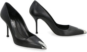 Alexander McQueen Punk Leather Pumps