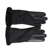 UGG Seamed Tech Gloves Black - Women's