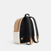 Coach Outlet Court Backpack In Colorblock