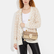 Coach Outlet Morgan Shoulder Bag In Blocked Signature Canvas