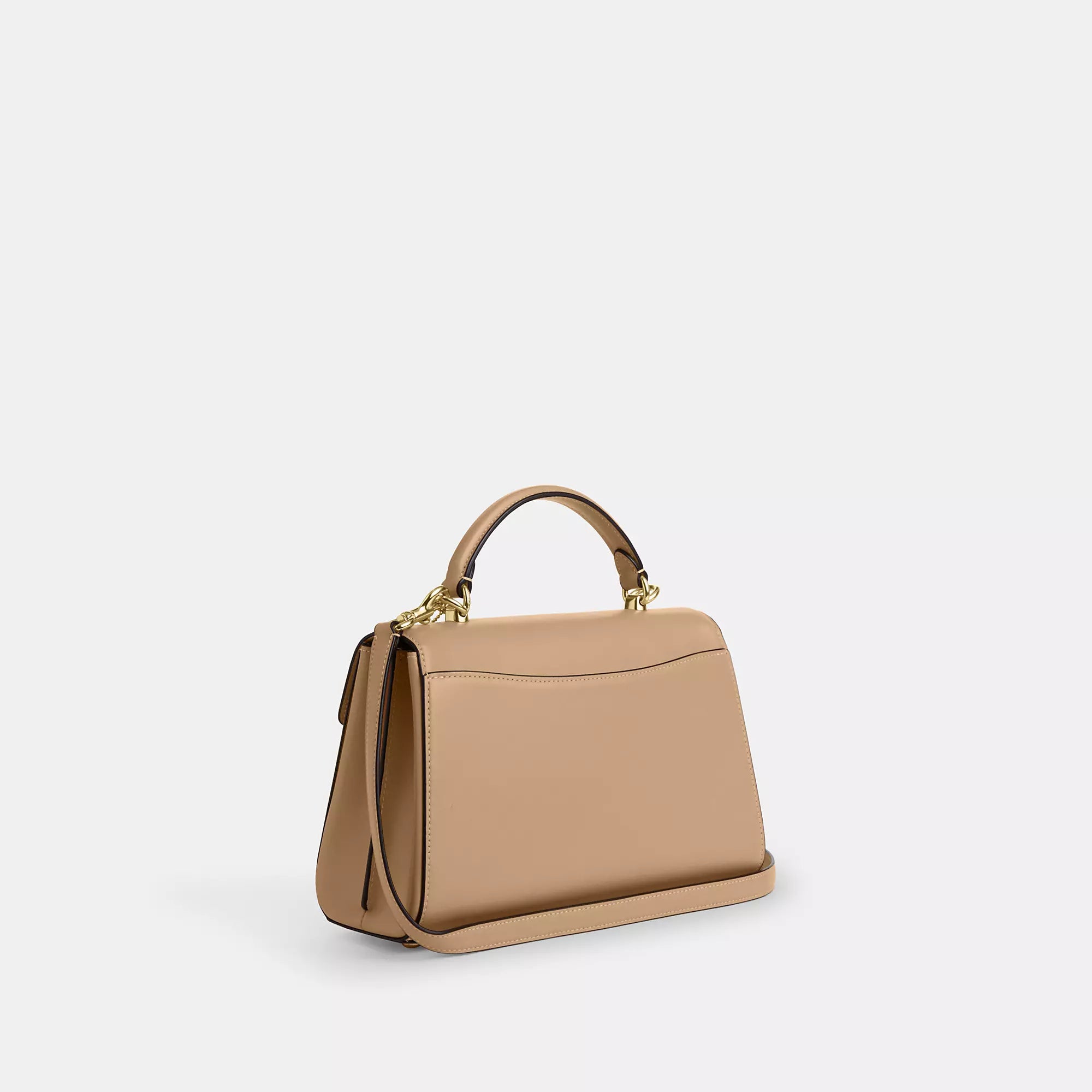 Coach Outlet Eliza Top Handle With Leather Covered Closure