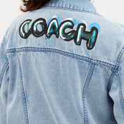 Coach Outlet Coach X Mint + Serf Denim Jacket