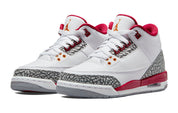 Air Jordan 3 Retro GS 'Cardinal Red' 398614-126