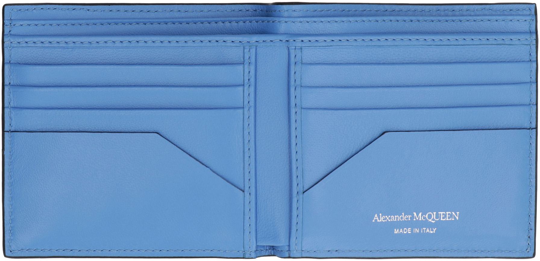 Alexander McQueen Leather Flap-Over Wallet