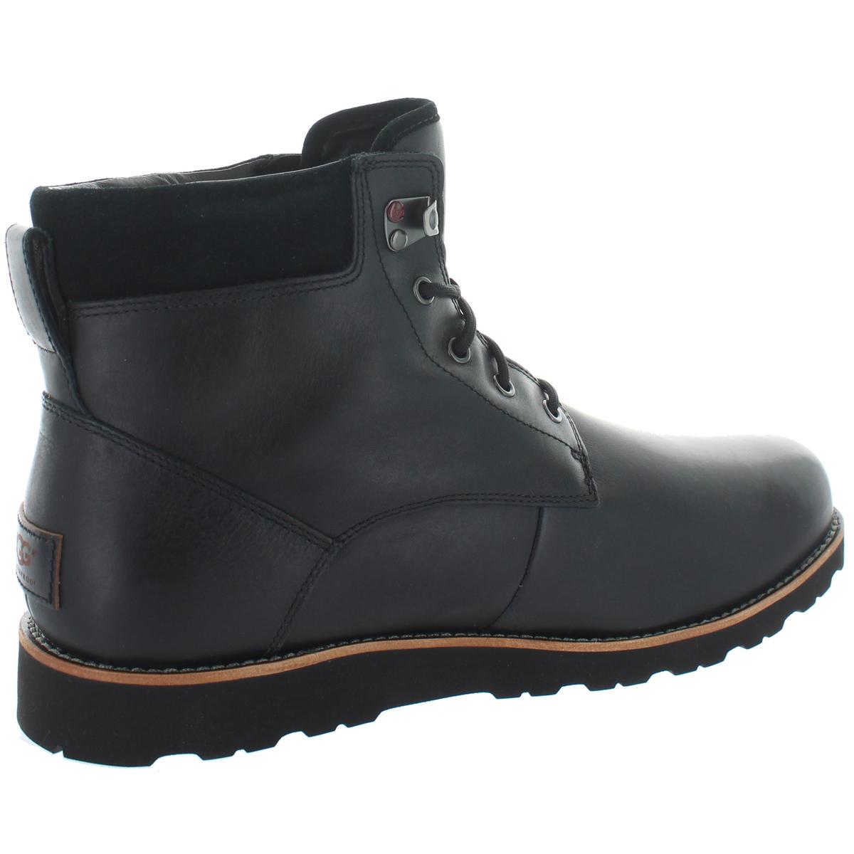 Seton TL Mens Leather Lace Up Winter Boots