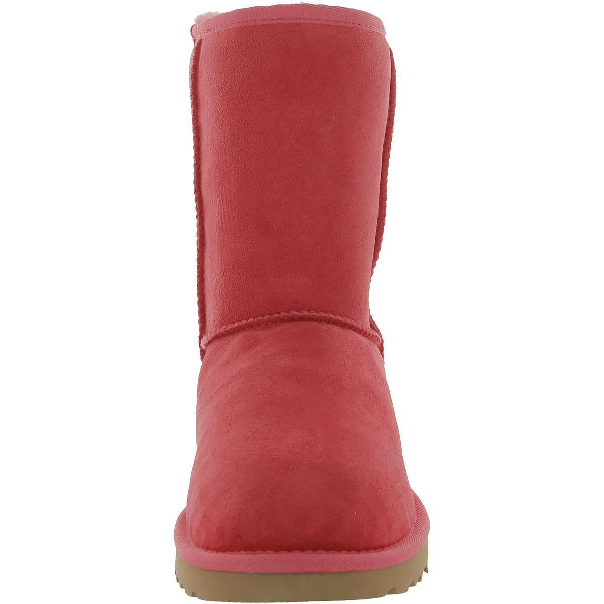 Classic Short II Womens Lined Suede Casual Boots