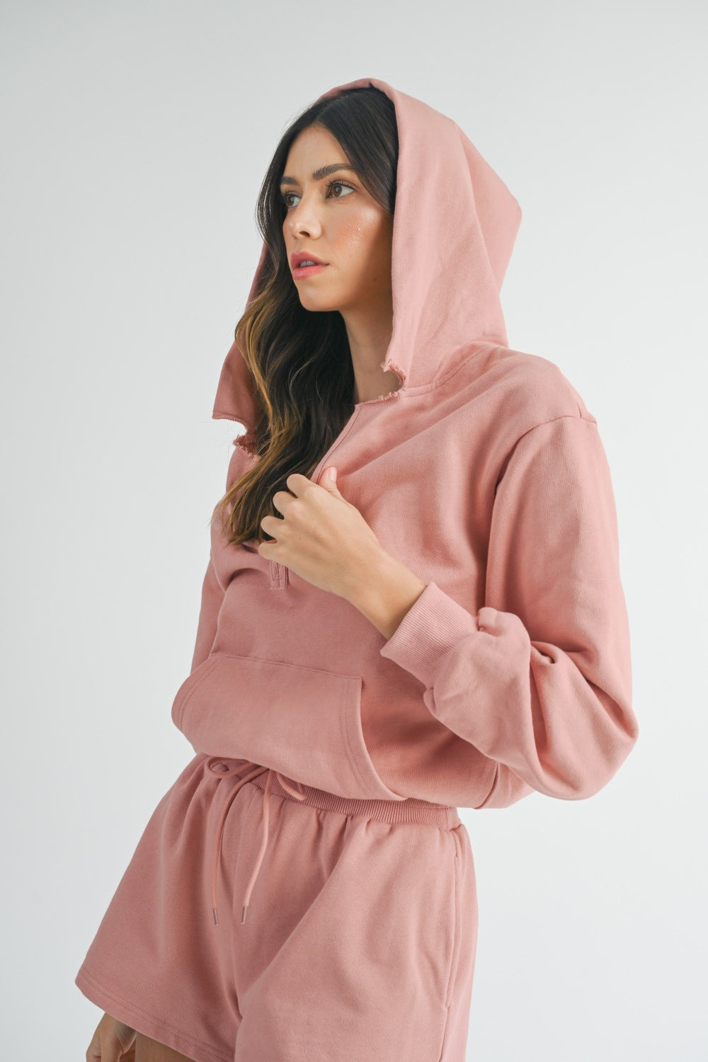 MABLE French Terry Hooded Romper