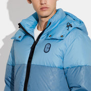 Coach Outlet Colorblock Down Jacket