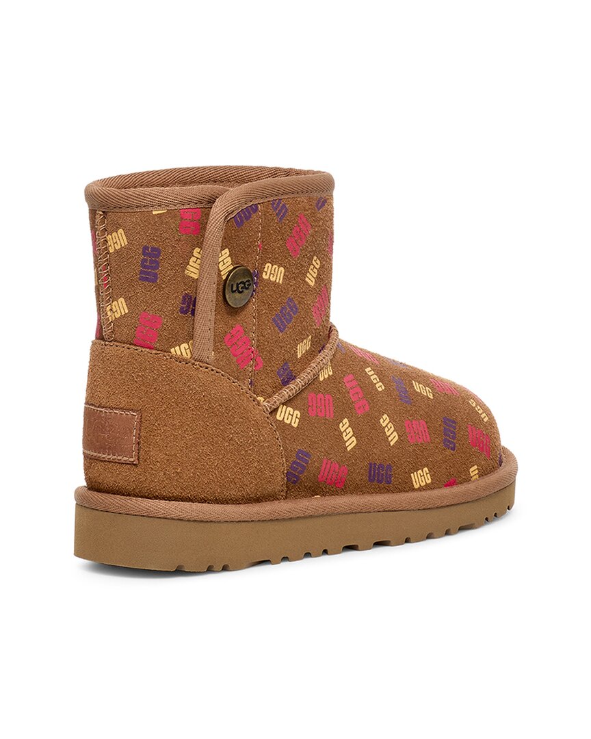 UGG Jona Confetti Logo Suede Boot