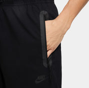 Tech Woven Open Hem Mens Pants (Black)