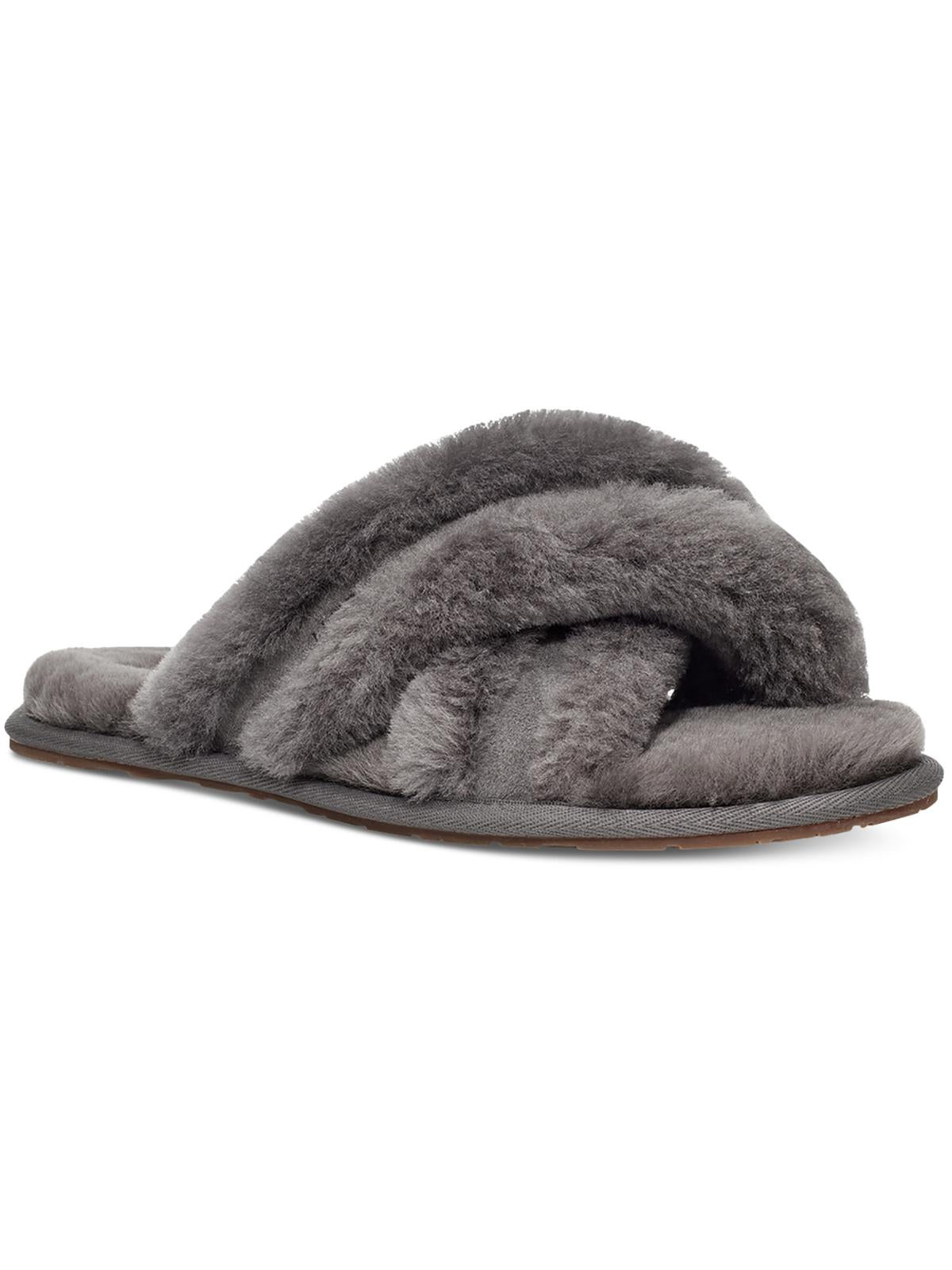 Scuffita Womens Shearling Cozy Slide Slippers