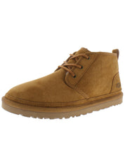 Neumel Womens Suede Shearling Casual Boots