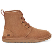 Neumel High Womens Suede Lace-Up Shearling Boots