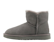 UGG Australia Mini Bailey Button ll Grey Women's Boots 1016422-GREY