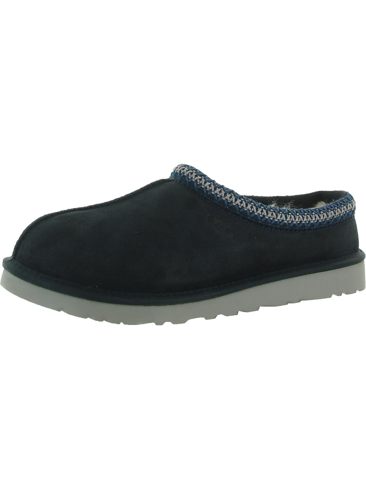 Tasman Mens Suede Slip On Sheepskin Slippers