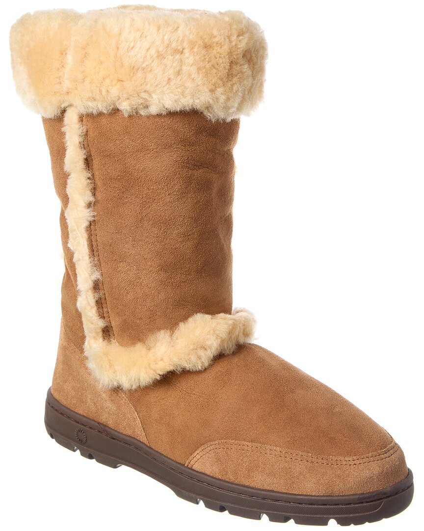 UGG Sundance II Suede & Shearling Boot