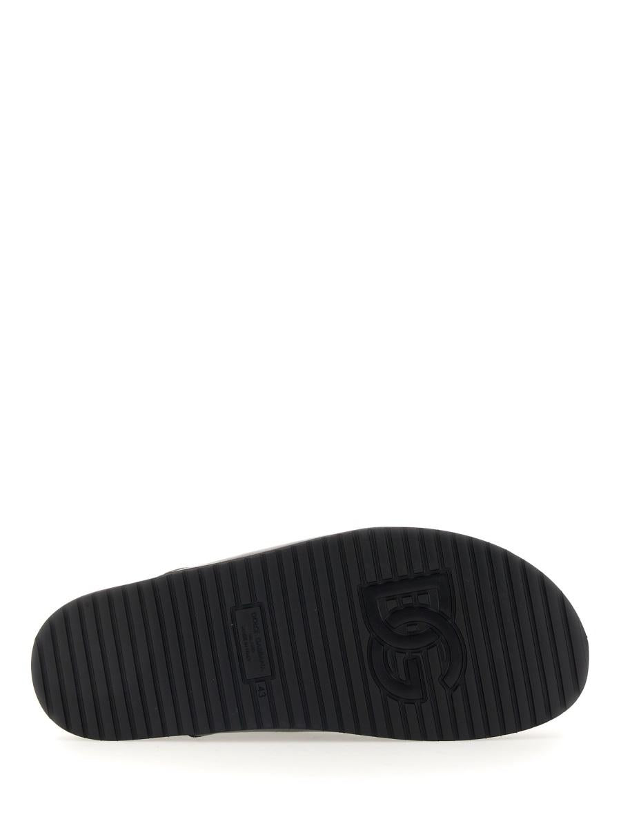 Dolce & Gabbana Sandal With Logo