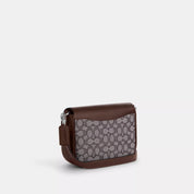 Coach Outlet Amelia Saddle Bag In Signature Jacquard