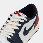 Air Jordan 1 Retro Low OG Howard University Mens Lifestyle Shoes (Gym Red/Midnight Navy)