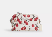 NWT Coach Mini Jamie Camera Bag With Cherry Print