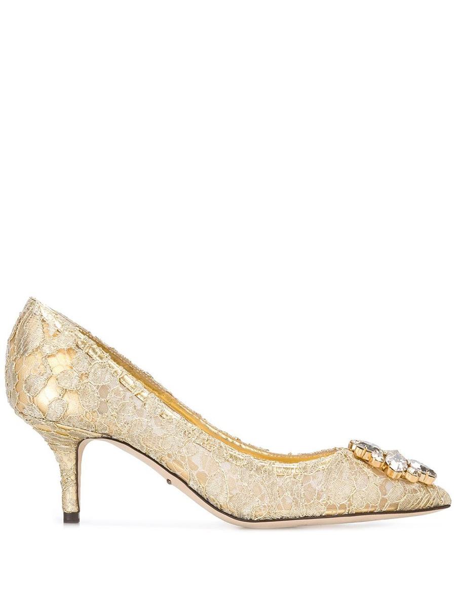 Dolce & Gabbana Taormina Lace Decollete Shoes