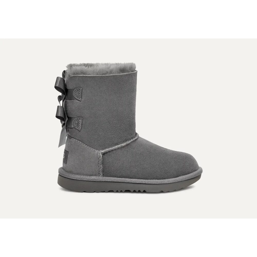 UGG Bailey Bow II Grey  1017394K-GREY Grade-School