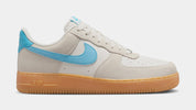 Air Force 1 '07 LV8 Mens Lifestyle Shoes (Phantom/Baltic Blue/Gum Yellow)