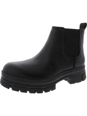 ASHTON CHELSEA Womens Leather Chelsea Boots