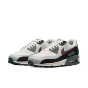 Men's Air Max 90 Premium Sneakers In Phantom/burgundy Crush-Vintage Green