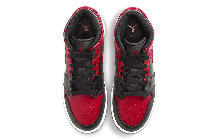 Air Jordan 1 Mid GS 'Banned' 554725-074