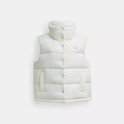 Coach Outlet Puffer Vest In Recycled Polyester