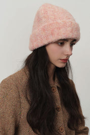 Solid Color Thermal Knit Hat