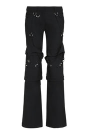 Off-White Wool Blend Cargo Trousers