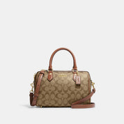 Coach Outlet Rowan Satchel In Signature Canvas