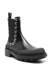 Alexander McQueen Tread Slick Leather Chelsea Boots