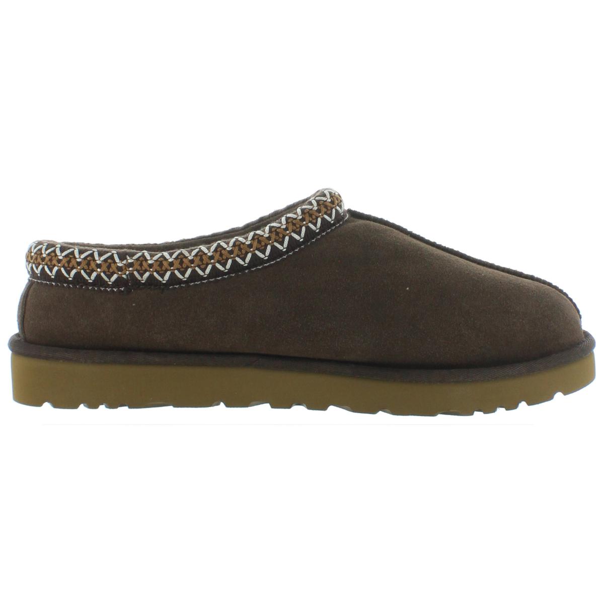 Tasman Mens Suede Slip On Sheepskin Slippers