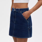 Coach Outlet Denim Utility Skirt